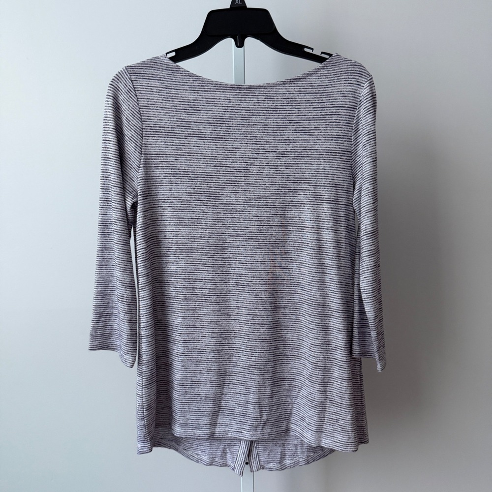 Market & Spruce sz S Striped Top Casual Comfy Athleisure
